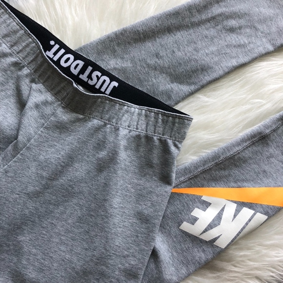 Nike Pants - Nike Leg-A-See Swoosh Logo Legging